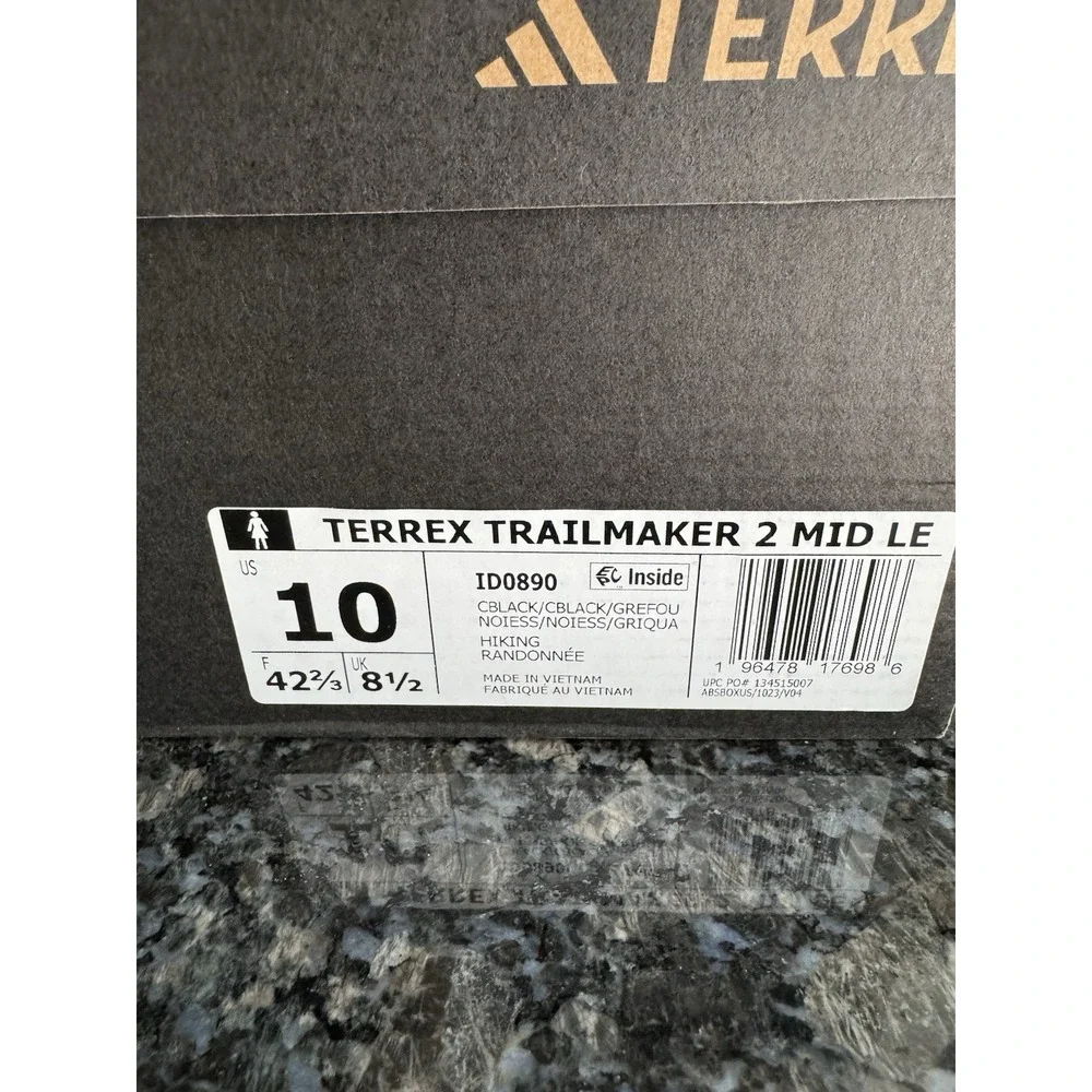 Adidas Terrex Trailmaker 2.0 Leather Womens Hiking Shoes ID0890‎ Sz 10 NWB